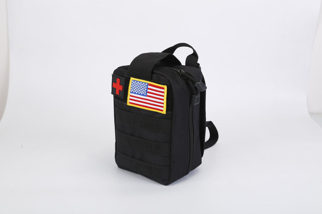 47Pcs Emergency Survival Kit Survival EDC Gear Equipment Tool First Aid Supplies Kit Tools With Pouch For Hiking Hunting Disaster Camping Adventure