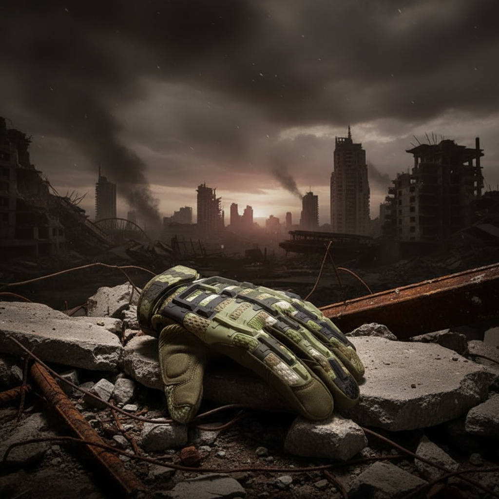 Tactical Gloves - Dark Apocalyptic Setting