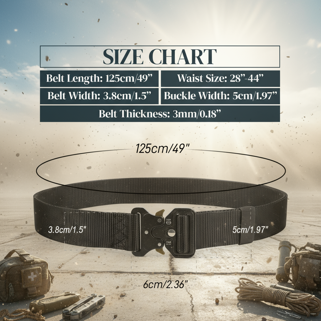 Tactical Quick-Release Belt - Bright Apocalyptic Contrast